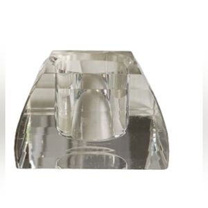 Signed Oleg Cassini candleholder‎